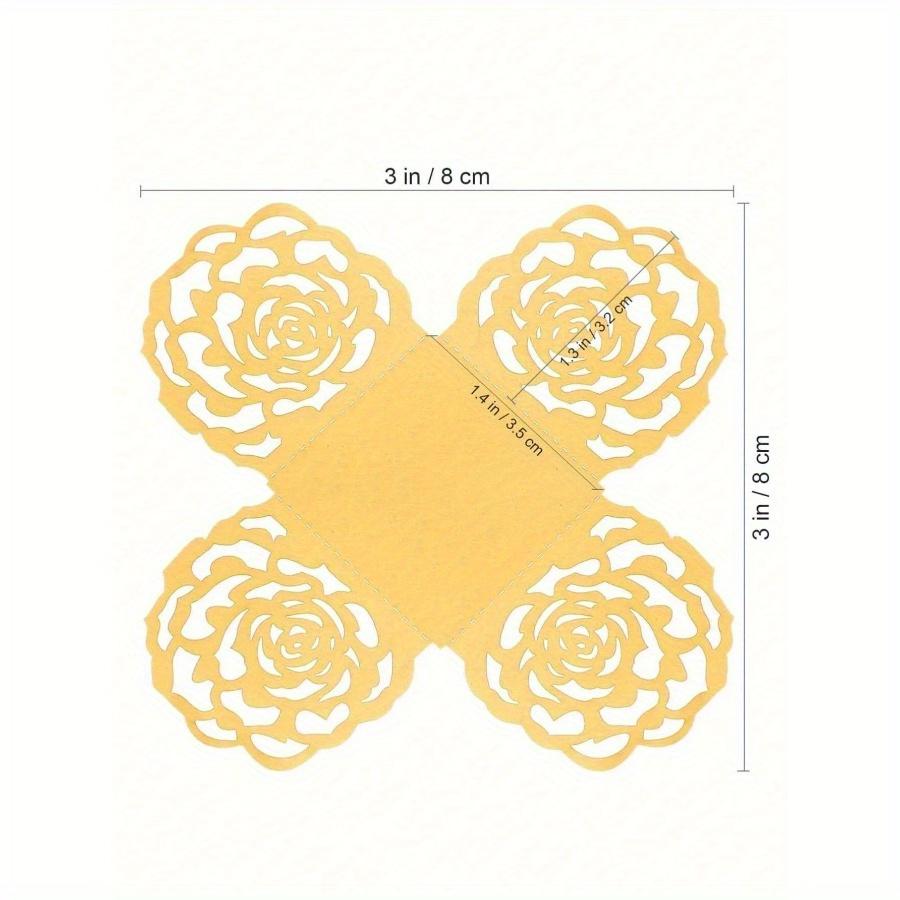 Elegant Lace Paper Candy Box Chocolate Packaging Gift for Mother Party Favors Wedding Birthday Decor Supplies