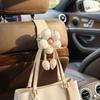 Space Saver Tulip Flower Car Hooks Portable Car Hanging Hook Multipurpose Car Back Seat Hooks  SUV