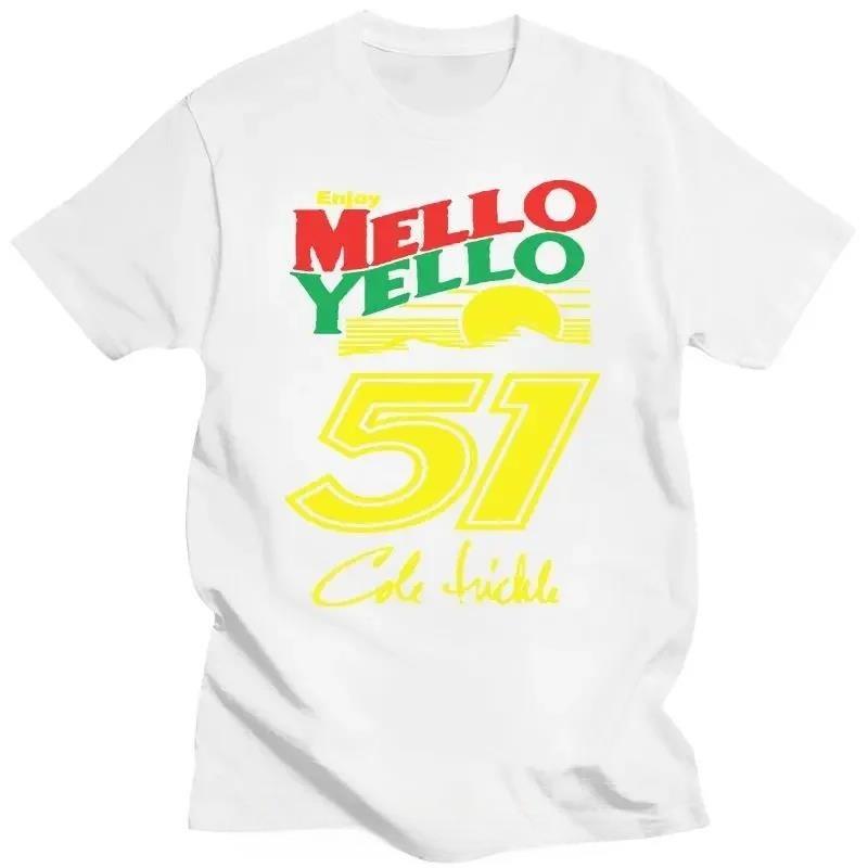 Cole Trickle Days of Thunder Mello Yello 51 TShirt Music Festival Special Unisex Cotton T Shirt Oversized Tshirt Mens Clothing XL