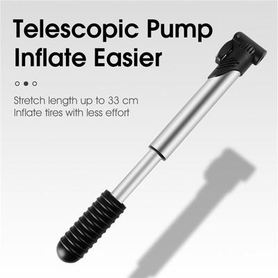 Portable Mini Bicycle Pump Cycling Hand Air Pump Ball Tire Inflator Schrader Presta Valve Bicycle Accessories MTB Road Bike Pump