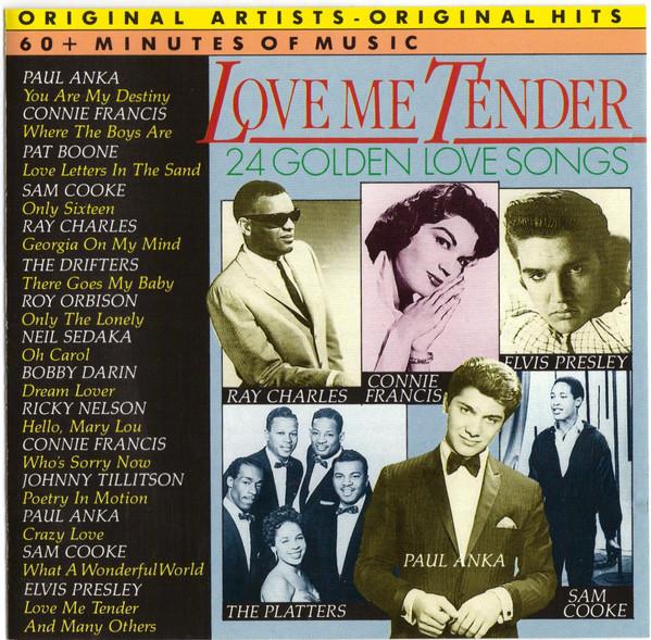 

CD VARIOUS - Love Me Tender - 24 Golden Love Son YDG74600 Yesterdays Gold 1987 Japan Rock Used