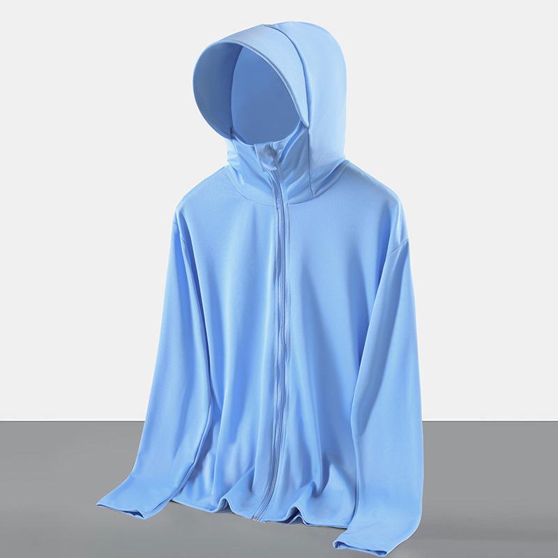 2025 Men's UV Protection Ice Silk Cooling Sun Protection Clothing for Outdoor Sports, SPF 50+