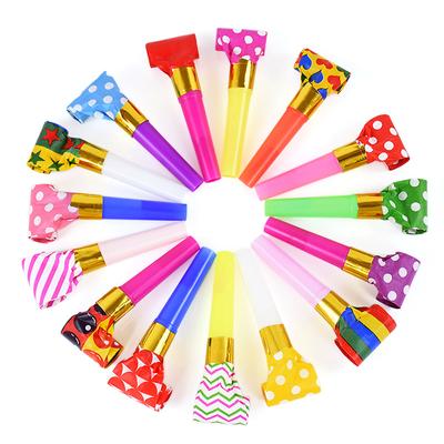 20/50 db Party fújóka Gyerek Születésnapi Party Ajándékok Szurkolói Kellékek Pinata Töltelék Esküvői Ajándék Karácsony Újév Zajt keltő