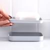 Soap Rack Soap Dish Case Bathroom Basin Draining Soap Tray Soap Holder Soap Container Sponge Storage Cup Racks