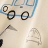 27kids Boys' 2024 Summer Korean Style Cotton Short-Sleeve T-Shirt