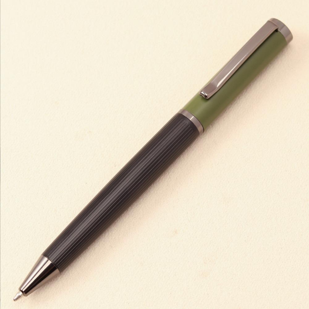 Metal Roller Ball Pen Rotating Office Signing Pen Creative Ballpoint Pen  For Men Women