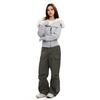 Slim Fit Hooded Short Winter Coat with Plush Inner Lining and Faux Fur Collar for Women