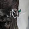 Unique Liquid Metal High-end Snake Shaped Women's Hairpin with a Niche Personality Modern Elegance and Coolness Hair Hairpin