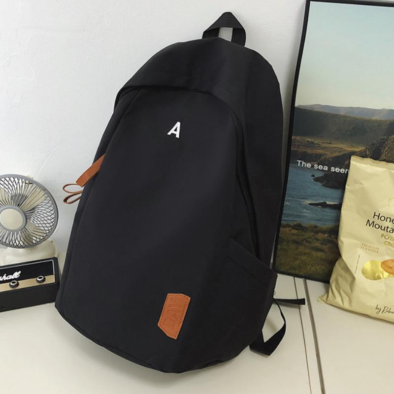 

Niche travel backpack for college students versatile ins large capacity crossbody backpack чёрный