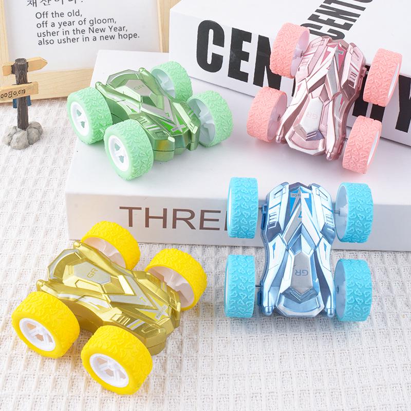 Children's Inertial Stunt Dinosaur Excavator & Dump Truck Toy Set