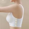 Seamless Gathering Bra Women's Underwear Women's Comfort Sports Beautiful Back No Steel Ring Collection Accessory Vest One-piece Bra