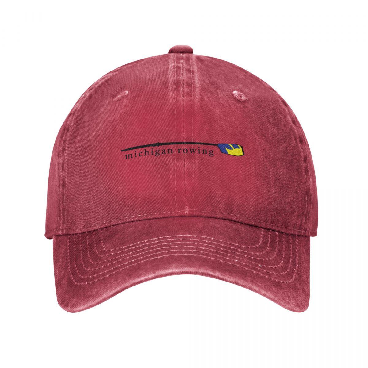 michigan rowing Baseball Cap Custom Cap hard hat Military Cap Unisex Dropshipping Unisexs Luxury Womens