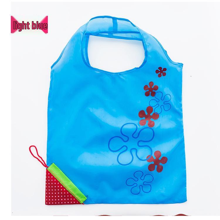 Tragbare Faltbare Erdbeer-Polyester-Tragetasche mit Logodruck