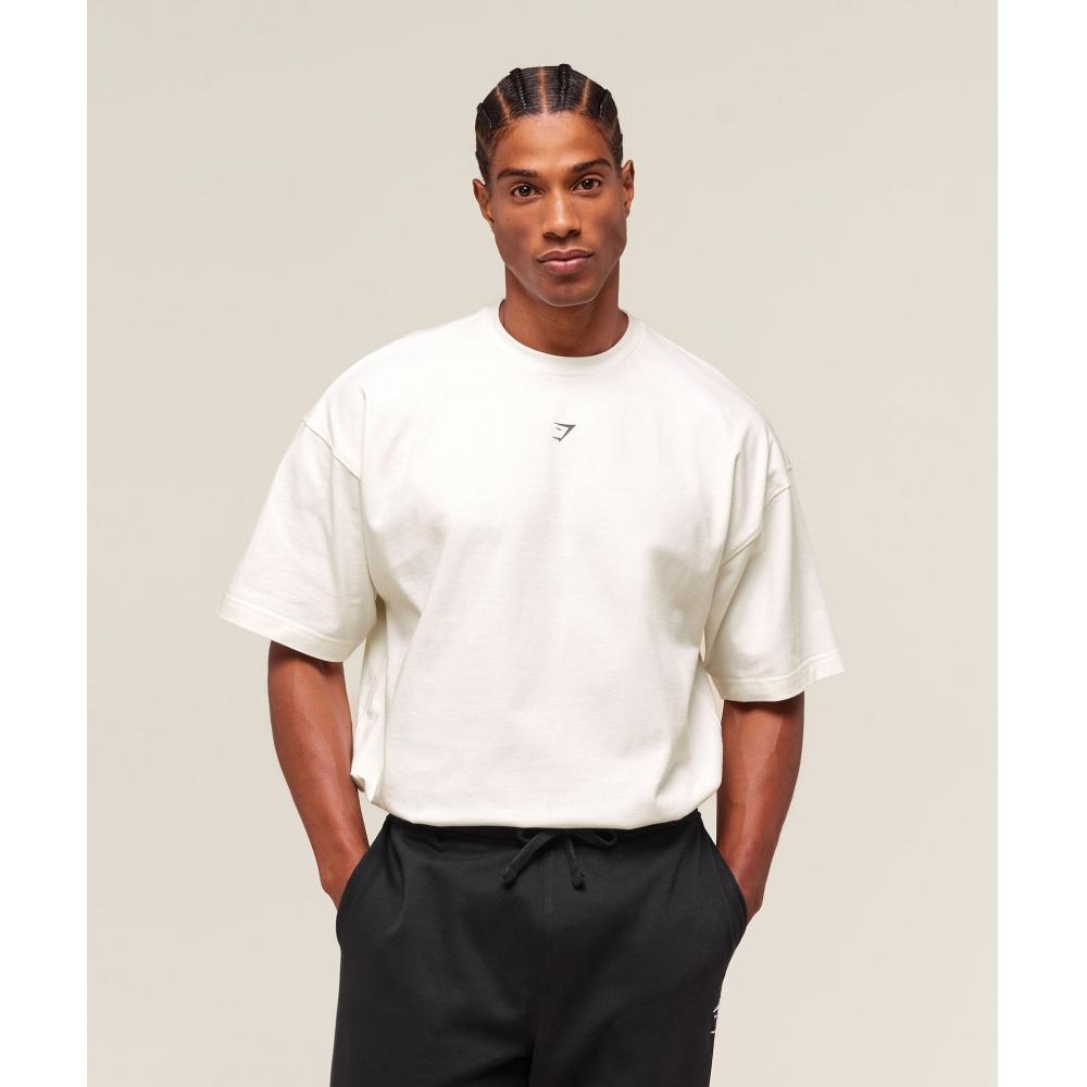 Gymshark LifTing Club Flex T shirT sofT whiTe A2b8m Wcmy