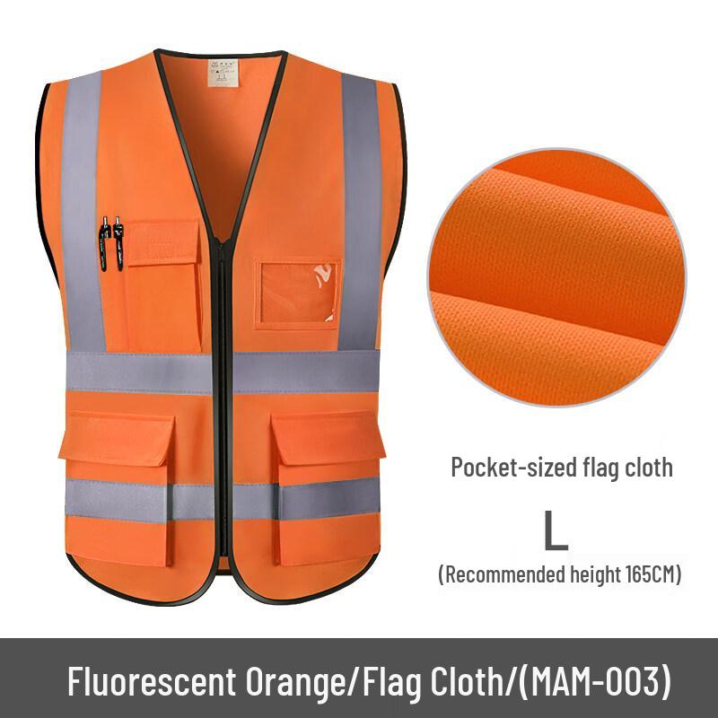High-Visibility Reflective Safety Vest