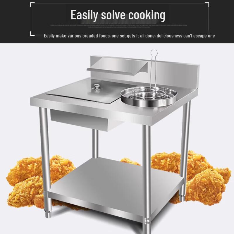 Commercial Stainless Steel Breading Workbench