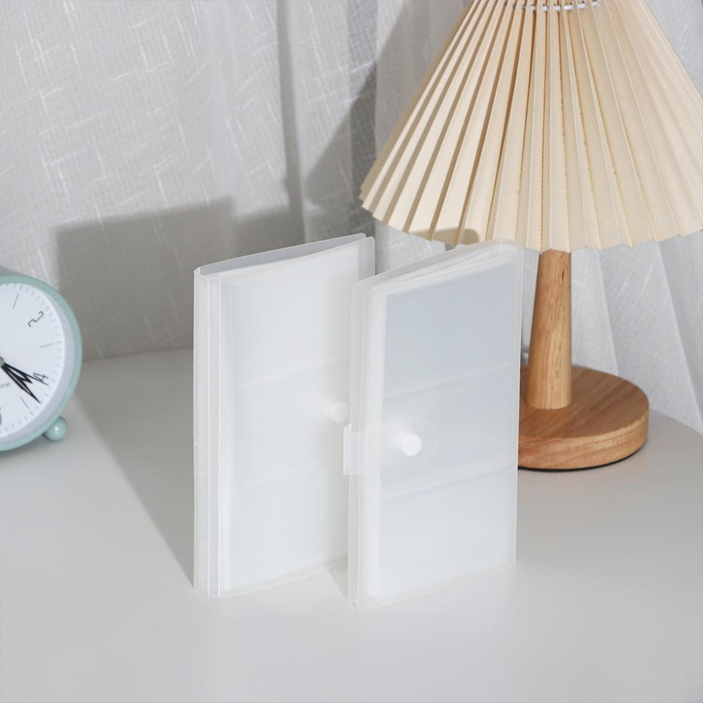 Name Card School Supplies Card Book Ticket Collection Book ID Card Holder Picture Storage Case