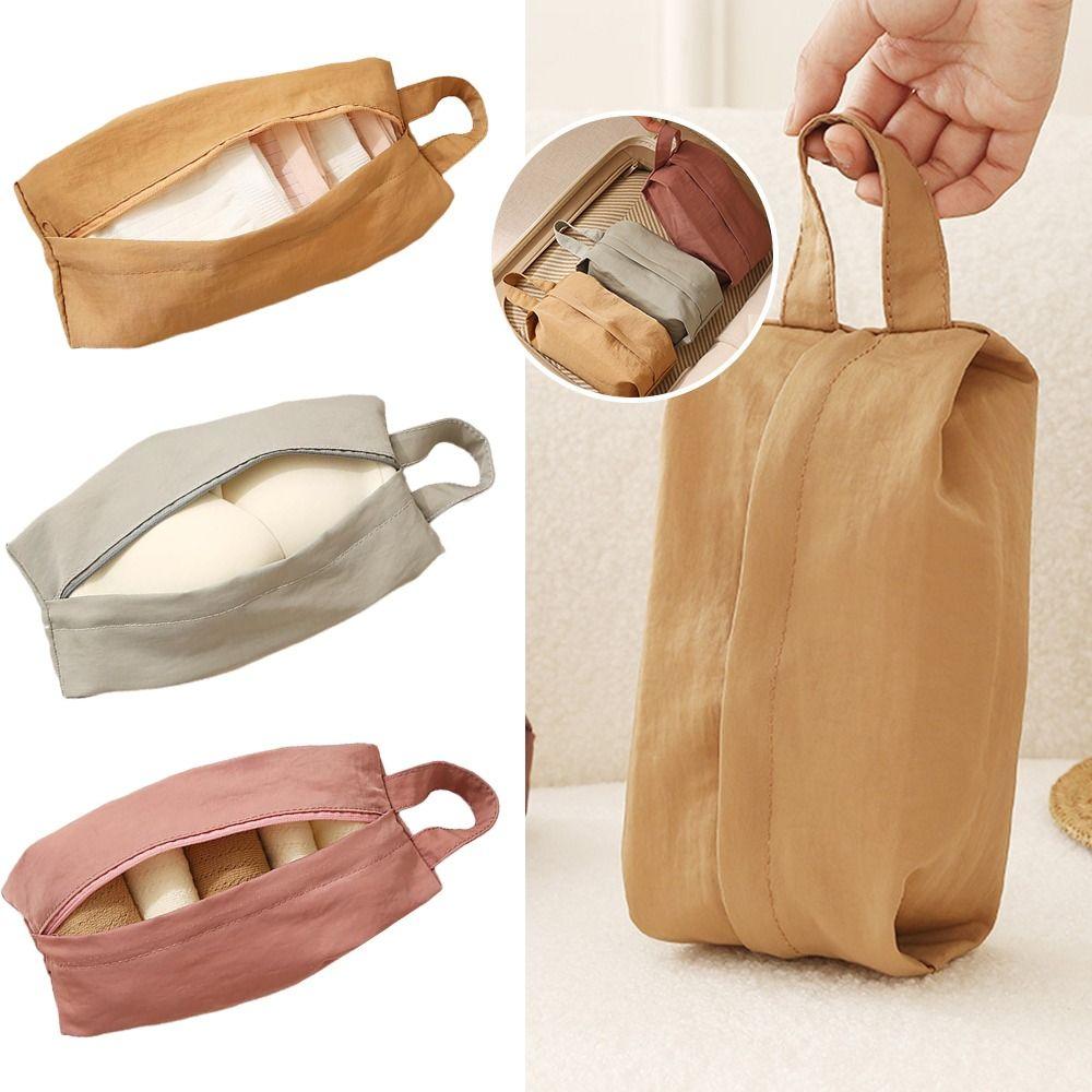 Multicolor Storage Bag Multi Purpose Handbag Portable Travel Underwear Bag  Travel