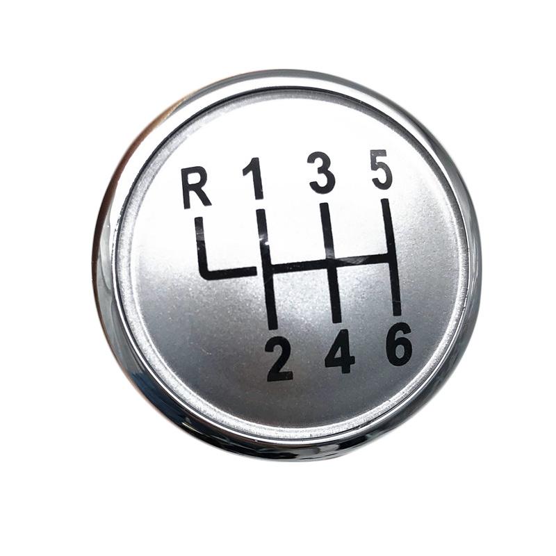5/6 Speed Gear Shift Knob Cap Speed Number Emblem Badge Cover for VW Volkswagen Golf Jetta MK3 MK4 GTI MK4 Bora LUPO POLO SEAT IBIZA CADDY