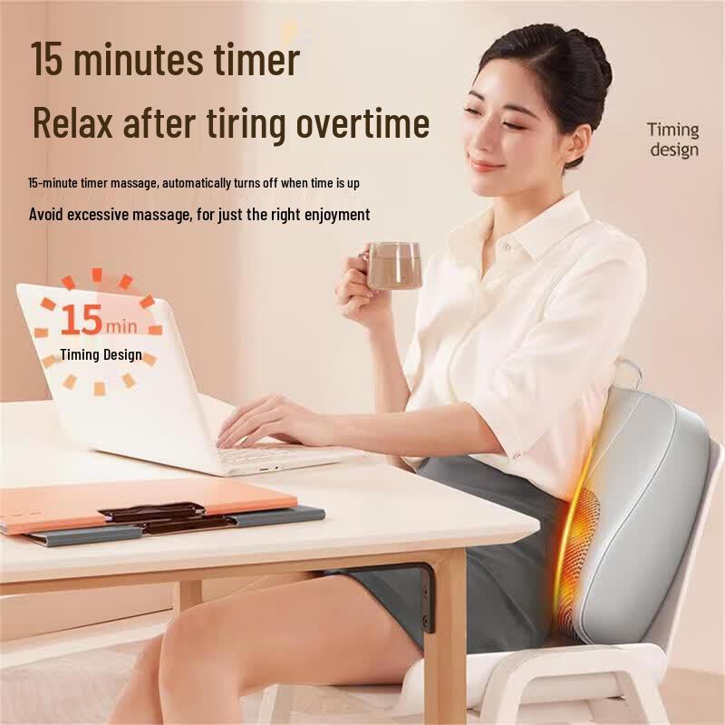 Chigo Smart Rechargeable Lumbar Massager Pillow CN Plug (adapter Included)
