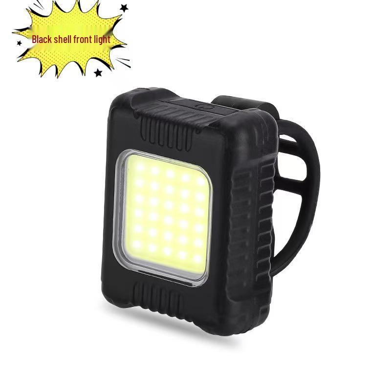 USB Rechargeable Dual Headlight & Taillight for Night Cycling