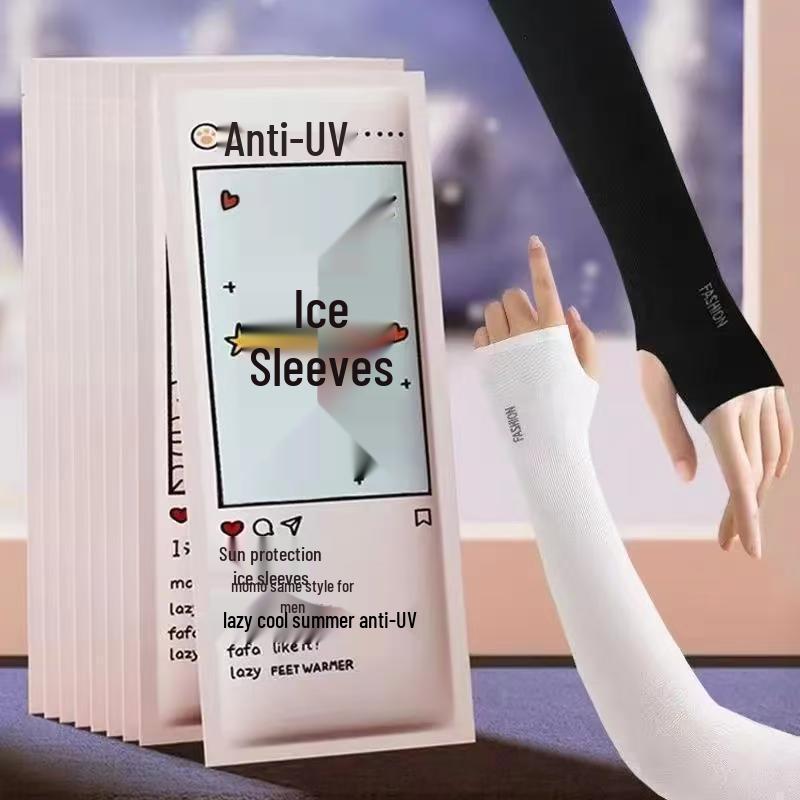 Thickened Ice Arm Sleeves: Breathable, Non-Pilling, UV Protection