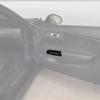 For 2015-2025 Ford Mustang ABS Black Inner Door Armrest Handle Cover Trim Shell