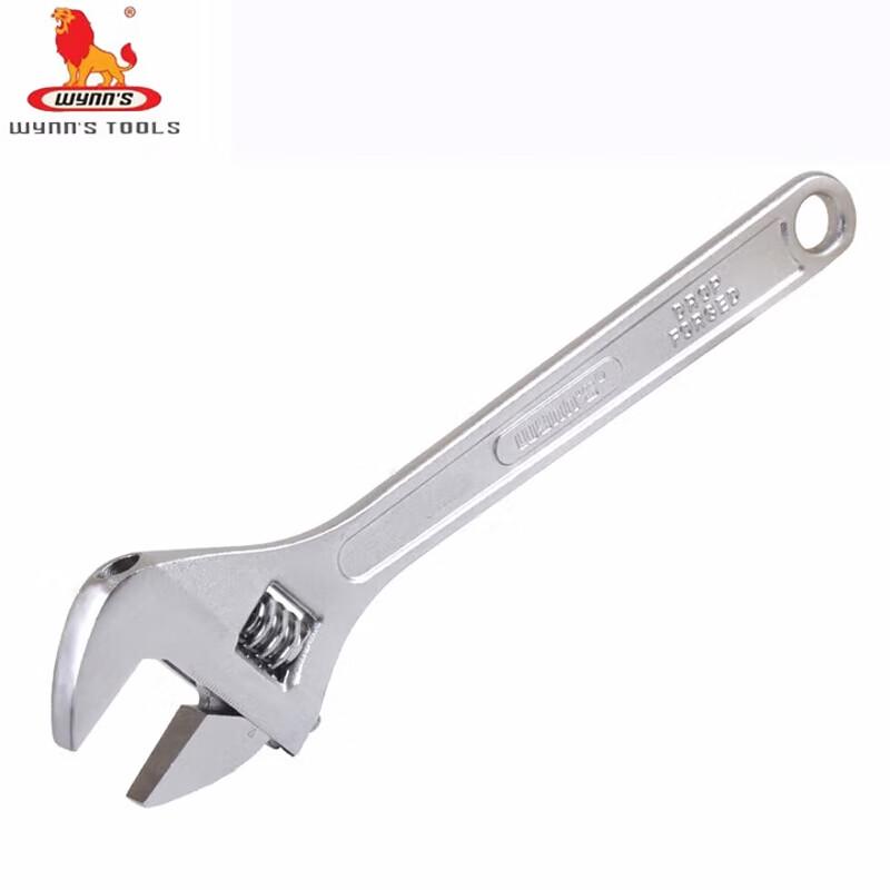Wynn s 10-inch Chrome-Plated Adjustable Wrench