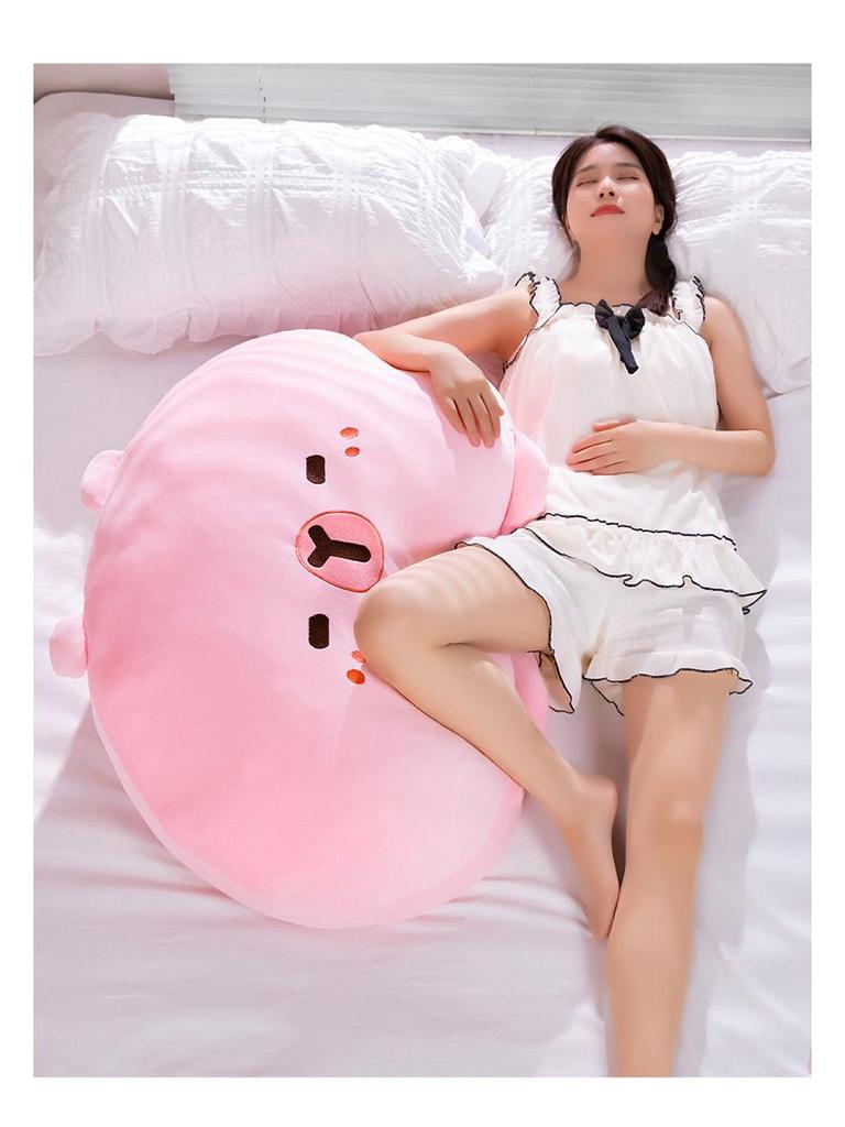 Capybara Pillow: Headboard Sofa Backrest & Waist Support – Ideal for Bed or Relaxing, Guinea Pig Design, Perfect Birthday Gift