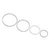 Pack of 4 Black Rubber Radio Belt Drive Belts for M-9990 M-9994 M-9994K