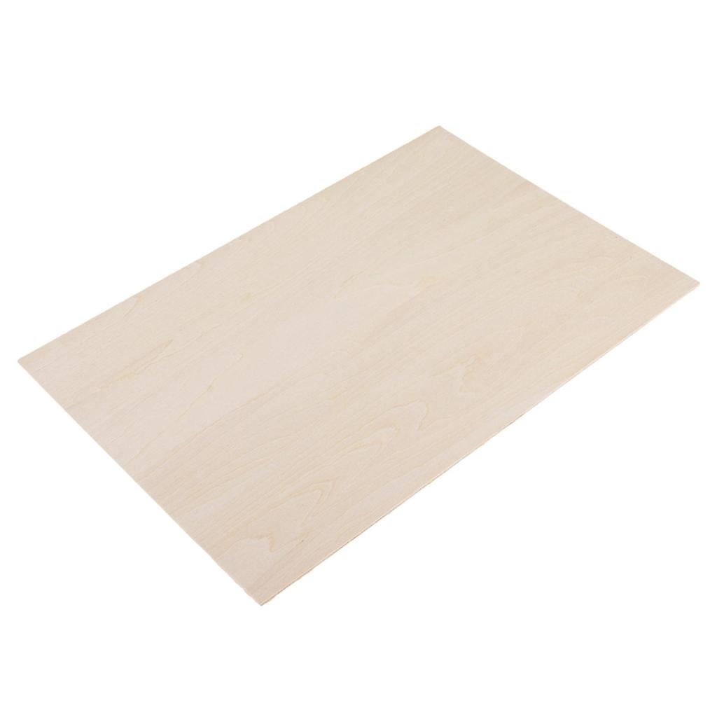 5 X DIY Wooden Boards Craft DIY Wooden Board Thin Craft Wooden Board for Making