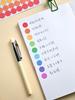 Colorful Self-Adhesive Numbered Dot Stickers for Kids - Round Index Labels for Kindergarten