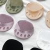 Five Fingers Forefoot Pads for Women High Heels Half Insoles Summer Thin Breathable Ice Silk Invisible No Show Socks Insoles