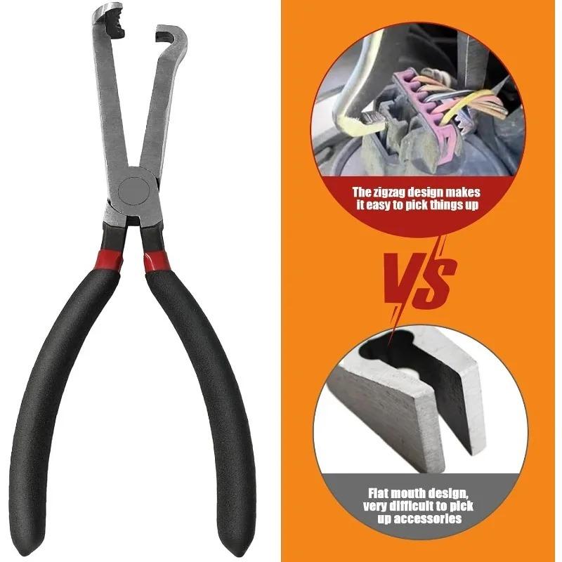 Professional Mechanics Repair Tool Electrical Plug Connector Disconnect Pliers Kit for Fuel Line Breaker Sensor Radio AC Removal