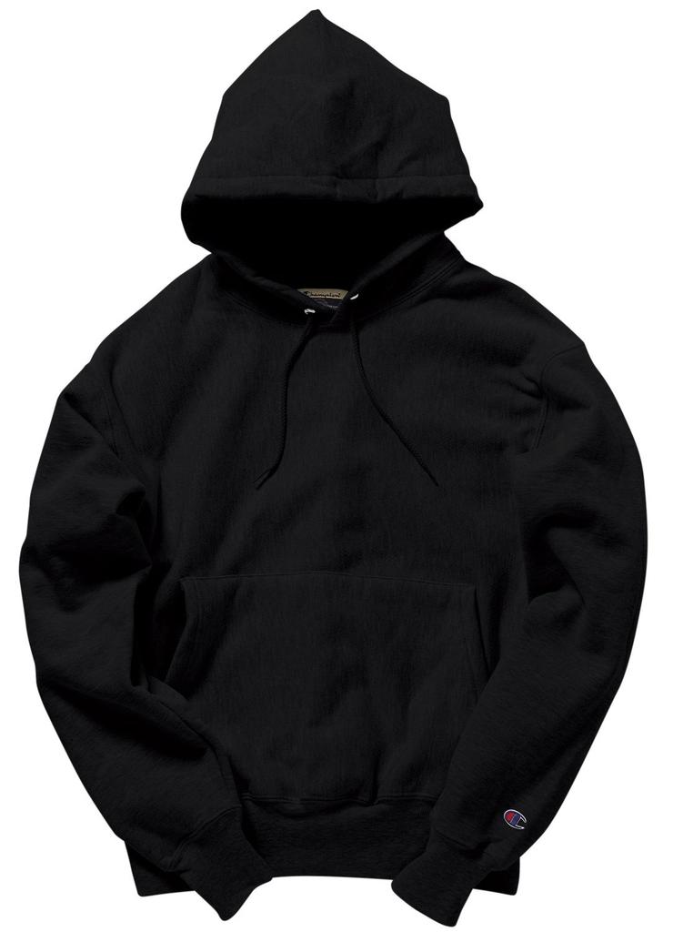Champion Reverse Weave Pullover Hoodie Size M 12.0oz (Fleece Lined) [Men's] [Used] Black,