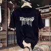 Trendy Brand Short-Sleeved Pure Cotton Men'S Printed T-Shirt Trendy Men'S And Women'S Versatile Round Neck T-Shirt Men'S