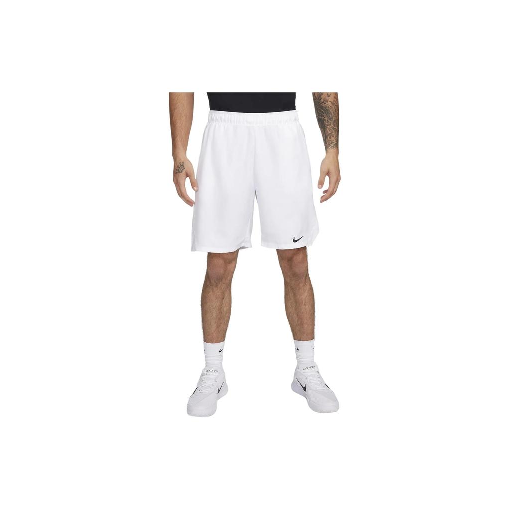 NikeCourt Victory Men's Dri-FIT 9" Tennis Shorts (Unisex) Sports Shorts FD5384 100 | White