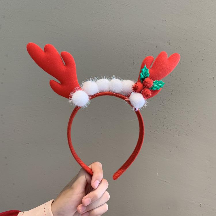 Kinder Feen Geweih Haarspange - Mori Stil Weihnachts Stirnband für Mädchen