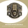 30Pcs Wood Box Latch Vintage Iron Cabinet Hasp Latch Replacement for Jewelry Boxes Chest Toolbox Buckle Lock