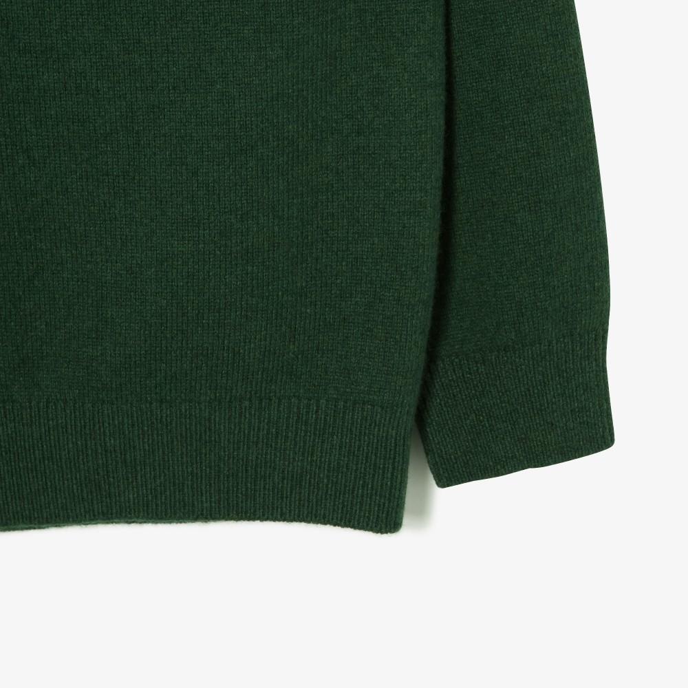 Lacoste Men's V-Neck Worsted Cardigan AH660E-55NYZP