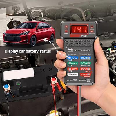 Car Battery Battery Tester Multi-Function 12V Battery Start Test Auto Battery Tester Battery Capacity Tester