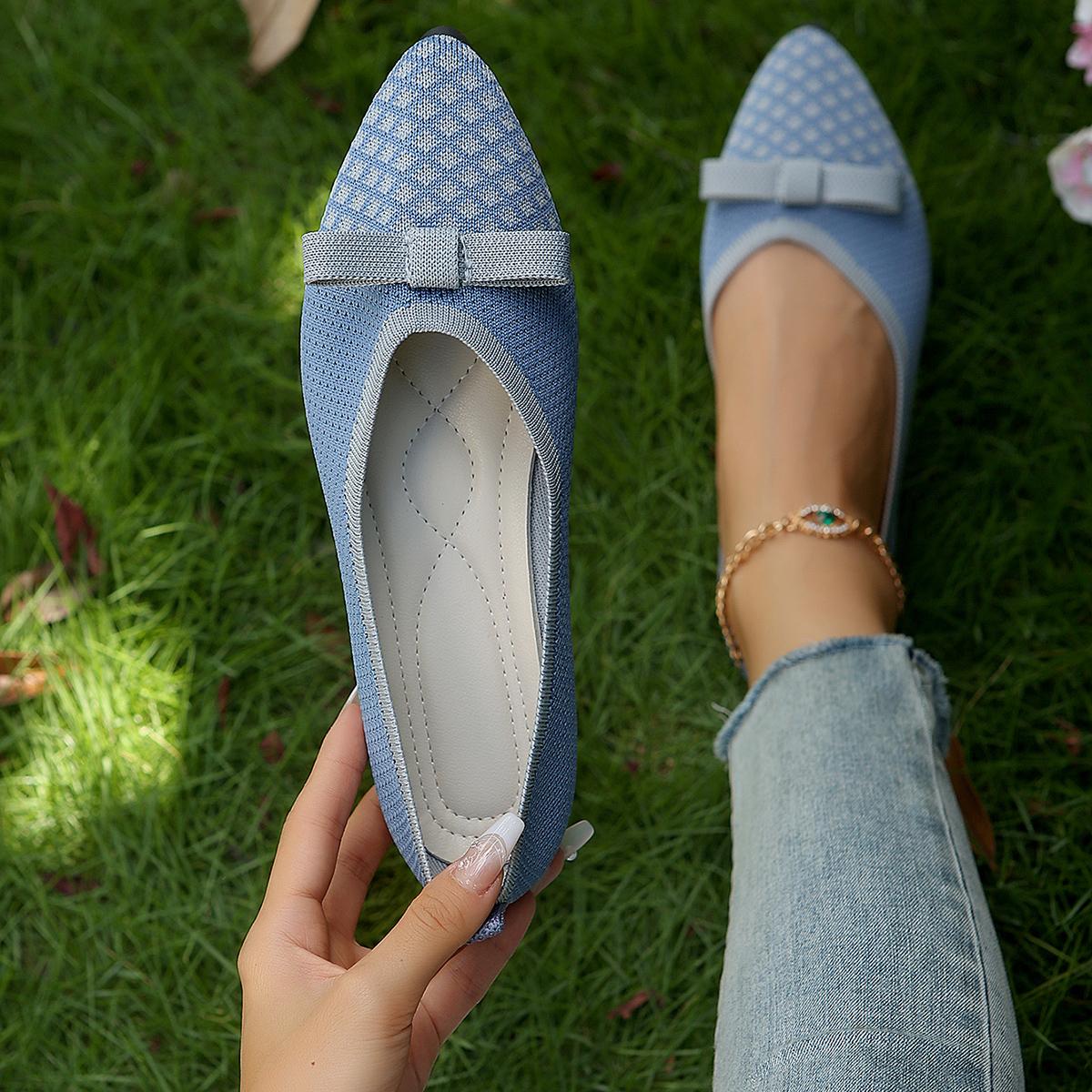 Модные женские туфли на плоской подошве 2024 года — фото 3