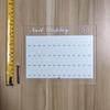 Japanese Nail Art Display Board: Three-Color Gel Polish Chart Book & Stand