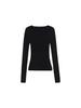 SALAD BAGUNI Essential Round Neck Knit - Black
