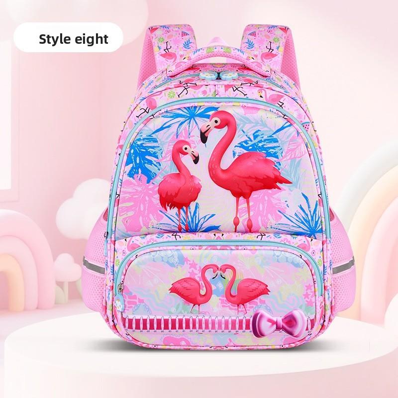 Sac à dos scolaire enfant dessin animé en tissu Oxford respirant et imperméable pour enfants de l'école primaire