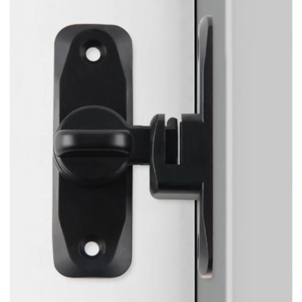 90° Sliding Door Latch Solid Buckle Cam Cylinder Locks Sliding Door Lock Anti-theft Buckle Door Lock Home Accessories