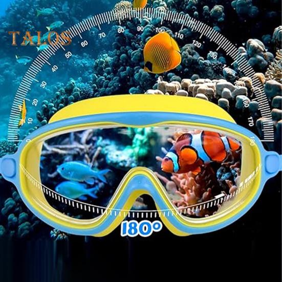 Ochelari de înot pentru copii Ochelari de piscină anti-aburire cu agrafe pentru nas dopuri de urechi Protecție UV pentru copii Ochelari de înot impermeabili