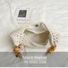 Hand Crocheted Hollow Underarm Bag Women's Shoulder Bag