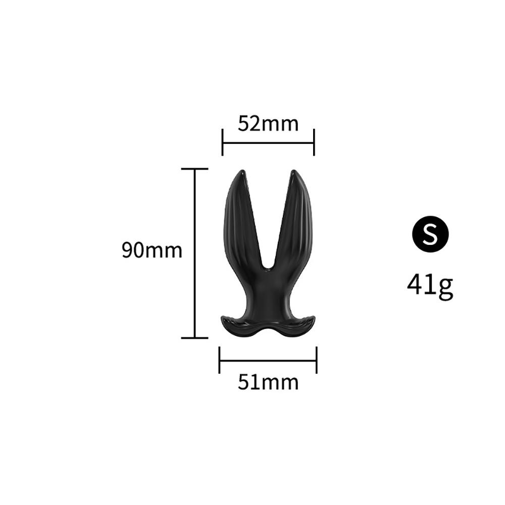 Hollow Anal Plug Dilator Butt Plug Vaginal Anus Tunnel Expansion Prostate Massager Stimulation Adult Products Sex Toy for Couple
