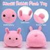 Pink Plush Bunny Mascot Teddy Bear Cuddly Toy Soft Toy